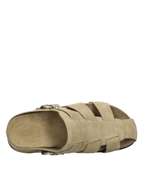 Sabot in camoscio ASH | TROY SUEDE VELOURSCUOIO